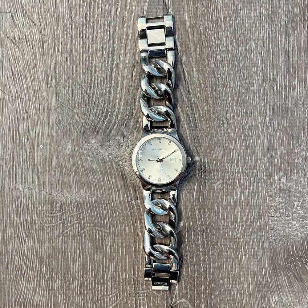 Akribos XXIV Swiss quartz watch
